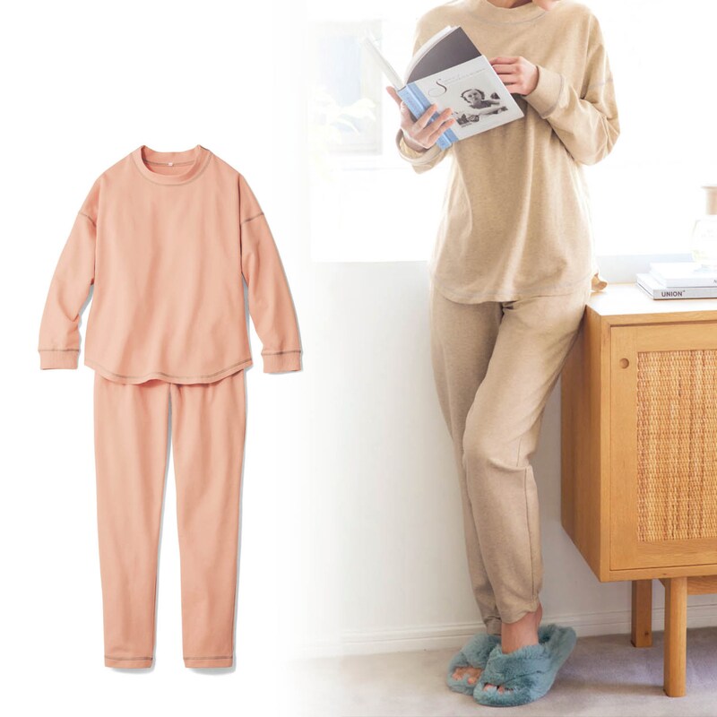 ストレッチミニ裏毛長袖パジャマ エブリデイファン Everyday Fun 通販のベルメゾンネット