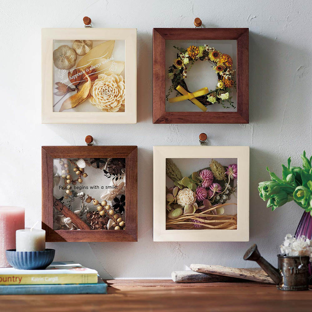 クリアフレームのフラワーアレンジ手作りキット くららぼ 通販のベルメゾンネット クリアフレームのフラワーアレンジ手作りキット くららぼ 通販のベルメゾンネット