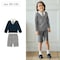 Ｖネックフェイクフォーマルスーツ 【ベビー服　フォーマル】【長袖】