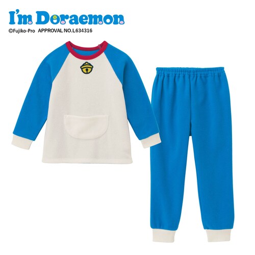 綿混フリースパジャマ「I’m Doraemon」