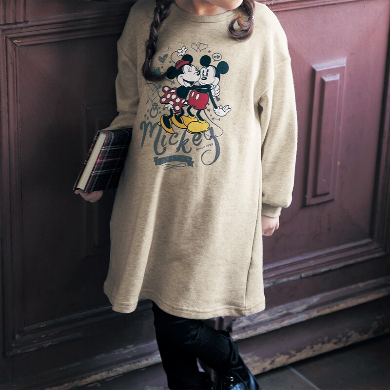 スムース 切り替えワンピース 選べるキャラクター ディズニー Disney 通販のベルメゾンネット