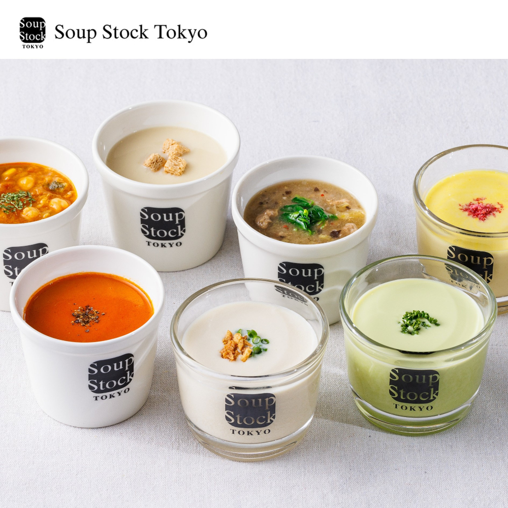 【お中元・おとりよせ】 冷温7種の夏スープセット 【ご注文は8月14日まで】