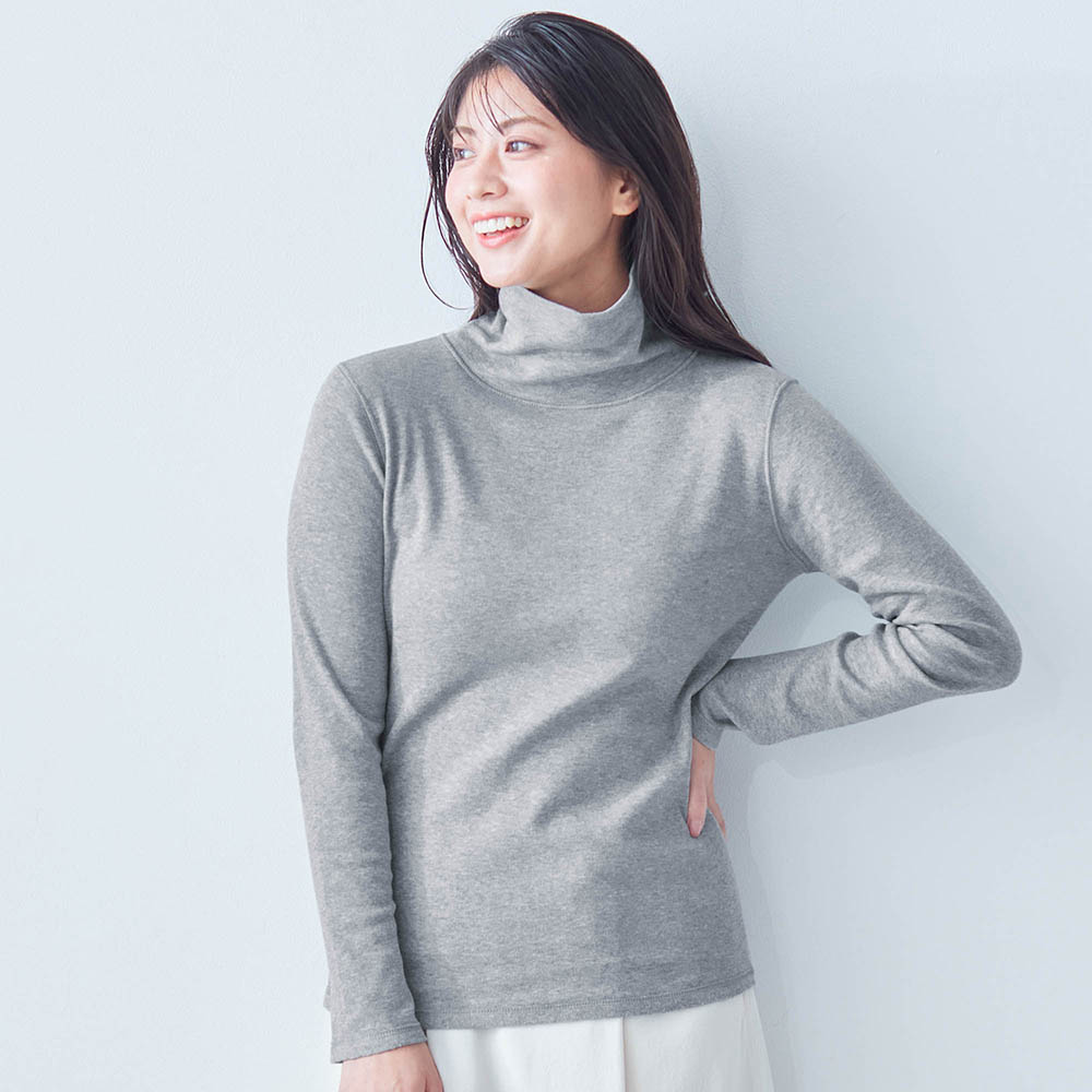 タートルネック 綿100 の通販 通販のベルメゾンネット タートルネック 綿100 の通販 通販のベルメゾンネット