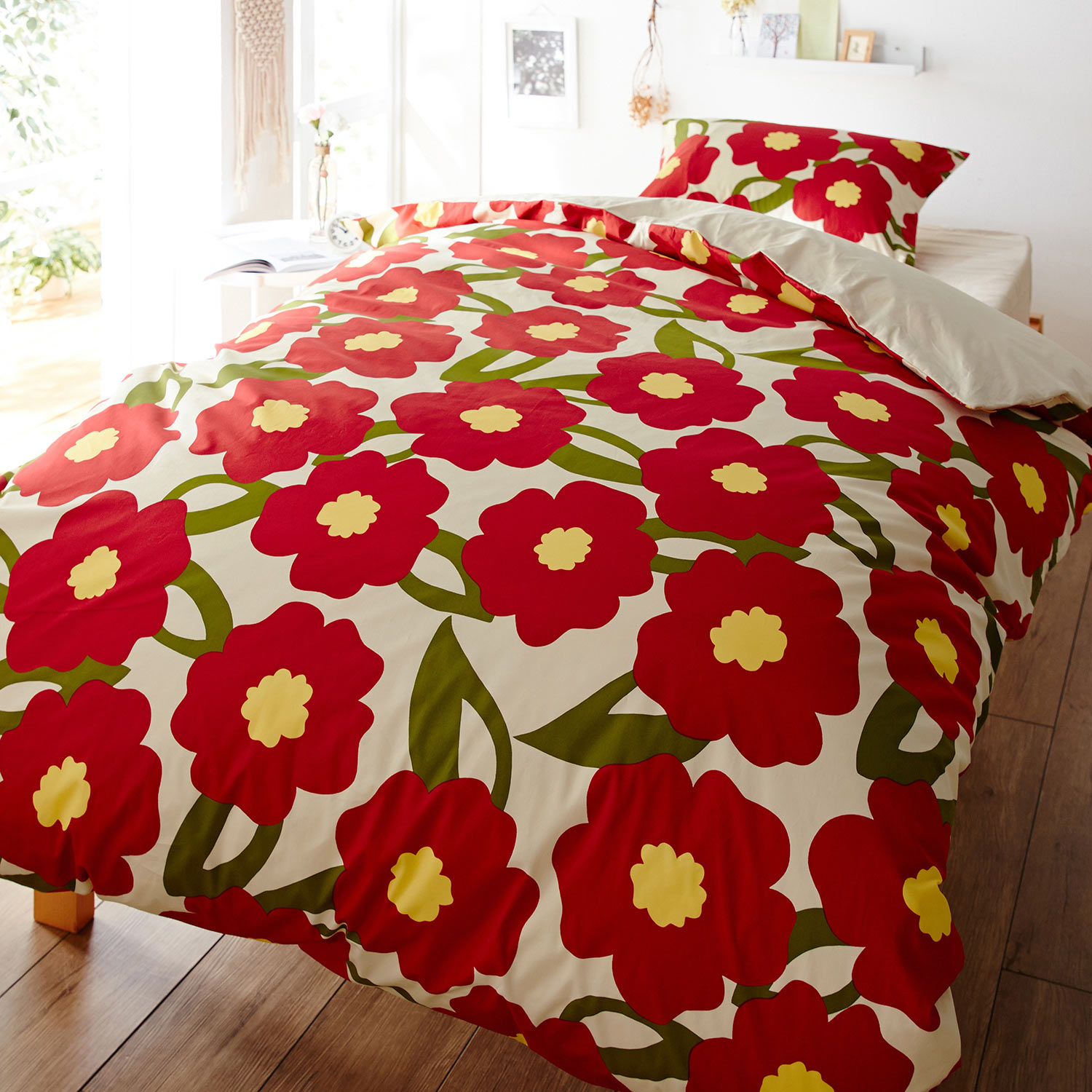 【シビラ/Sybilla】年中使える綿素材の掛け布団カバー(カラダス) 【シビラ/Sybilla】年中使える綿素材の掛け布団カバー(カラダス)