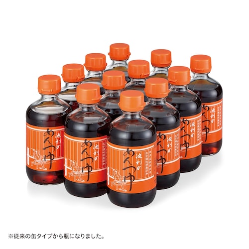 めんつゆストレート 300ml×12本