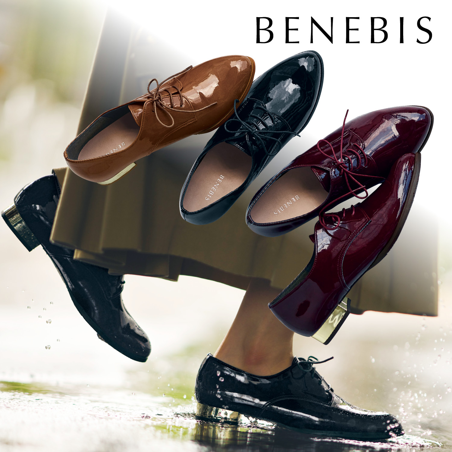 晴雨兼用 マニッシュシューズ 日本製 ベネビス Benebis 通販のベルメゾンネット 晴雨兼用 マニッシュシューズ 日本製 ベネビス Benebis 通販のベルメゾンネット