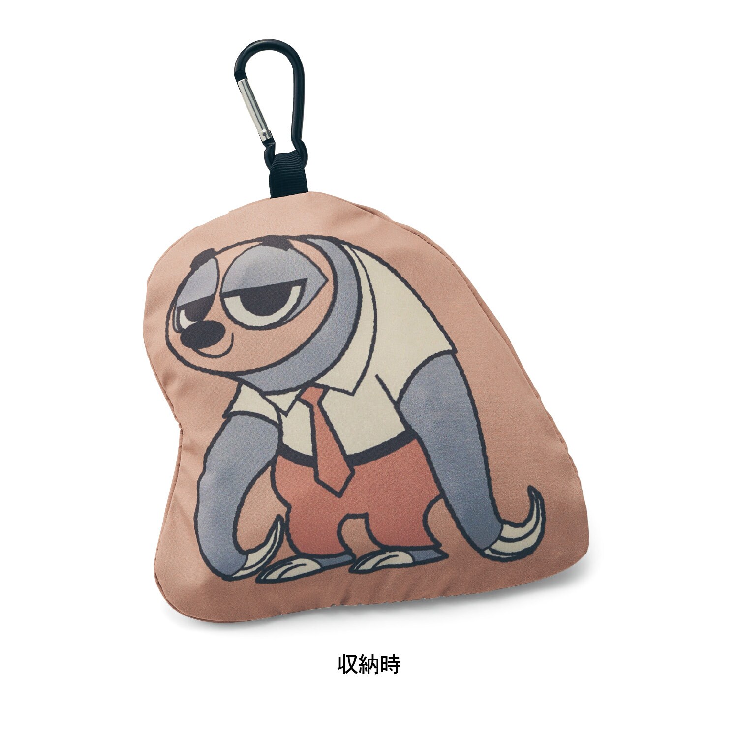 耐久撥水傘生地ででポーチ収納できるショッピングバッグ ズートピア ディズニー Disney 通販のベルメゾンネット