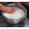 燕三条で作る流水ボウル＆水揚げざるセット［日本製］ 【米とぎ・麺の水さらし】