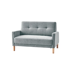 ライトグレー／2人掛け