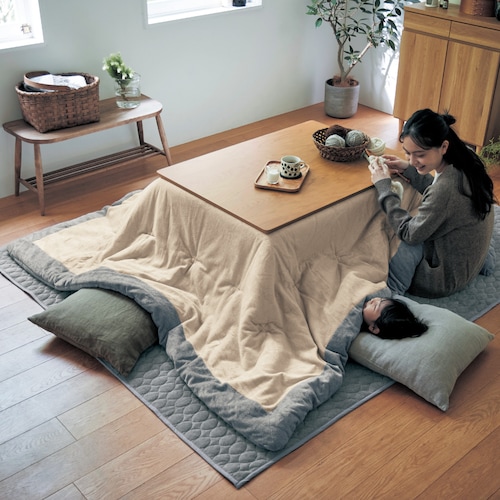 天然素材のぬくもり。綿素材を使ったあったかこたつ布団