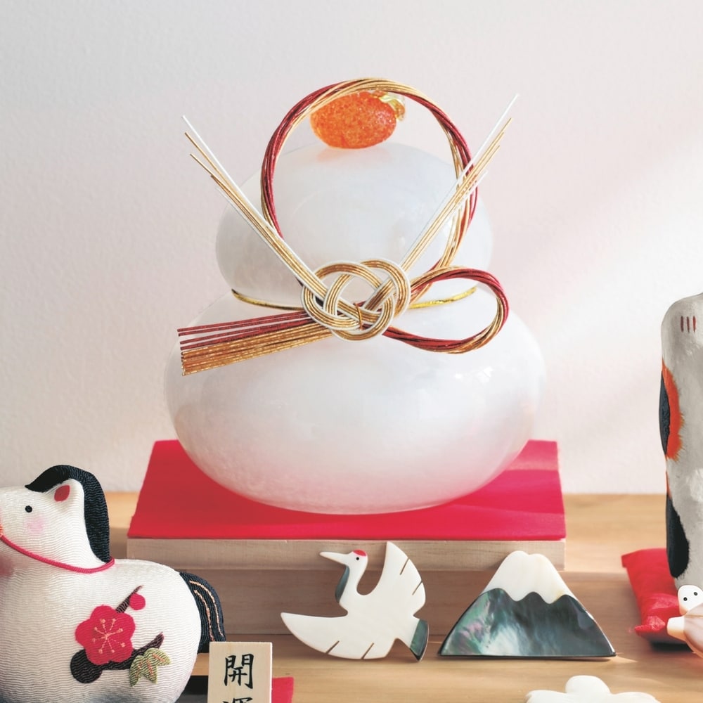 ガラスの鏡餅（オーナメント/置物）｜通販のベルメゾンネット