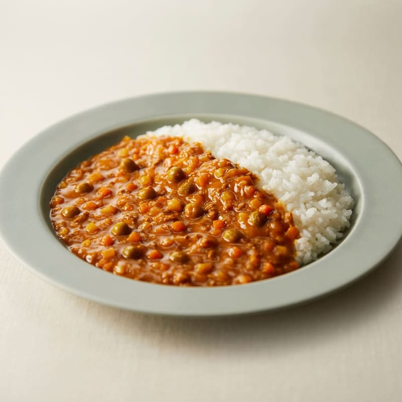 鶏と野菜のキーマカレー