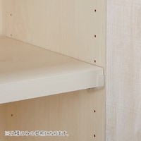 棚板は3cmピッチで可動できます。