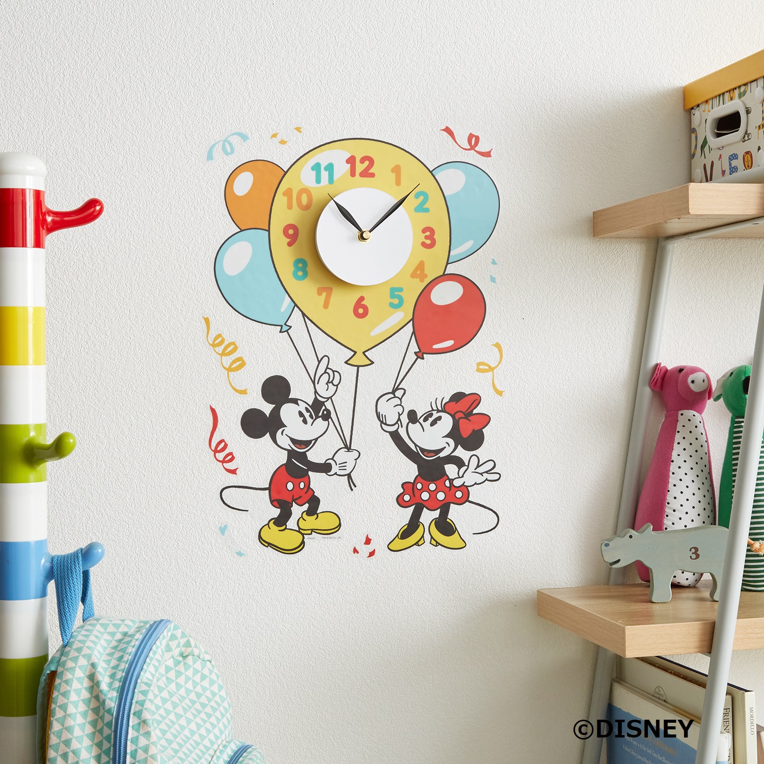 壁に貼る時計 選べるキャラクター ディズニー Disney 通販のベルメゾンネット 壁に貼る時計 選べるキャラクター ディズニー Disney 通販のベルメゾンネット