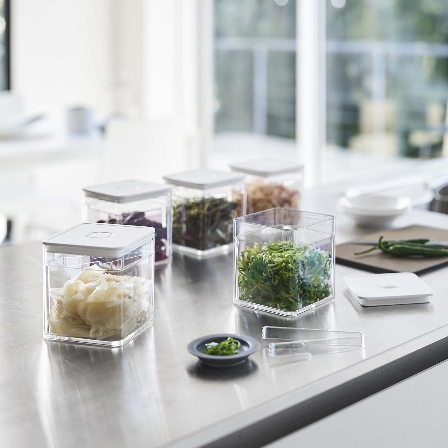 【タワー/tower】バルブ付き密閉保存容器 【タワー/tower】バルブ付き密閉保存容器