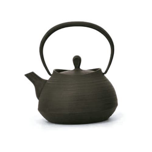 南部鉄器の鉄瓶 刷毛目［日本製］