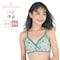 産後授乳にも便利！マタニティサイズ花柄ノンワイヤーブラジャー 【瞬間授乳 産前・産後】