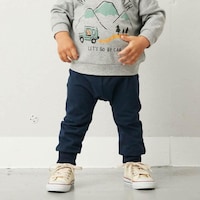 ネイビー／モデル身長83cm・80サイズ着用・体重12kg