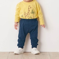 ネイビー／モデル身長78cm・80サイズ着用