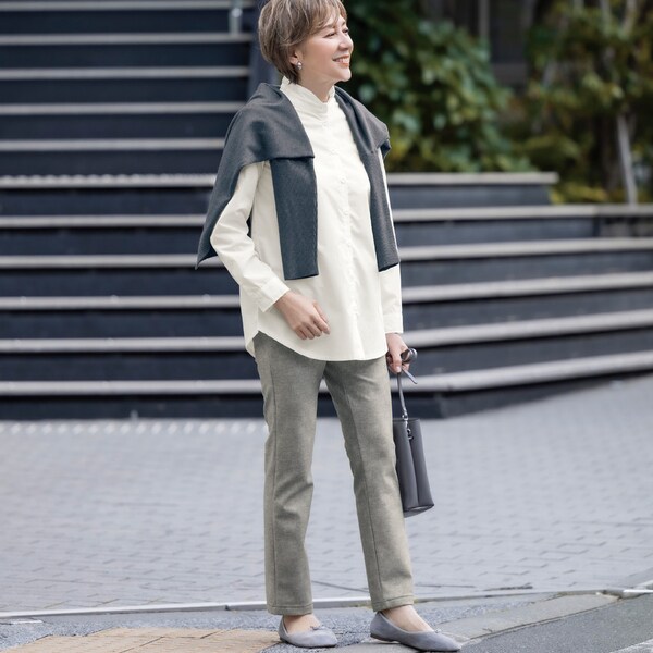 【ベルメゾン】裏起毛あたたかパンツ