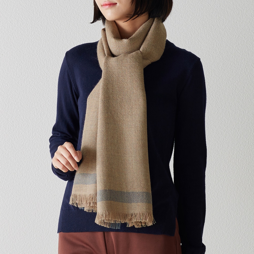 【ベルメゾン】ベビーアルパカのストール