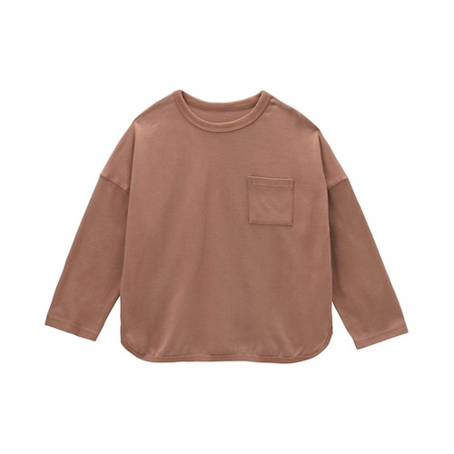 きなこさんコラボ ドロップショルダー長袖Ｔシャツ 【子供服】