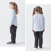 ペールブルー／モデル身長110cm・110サイズ着用