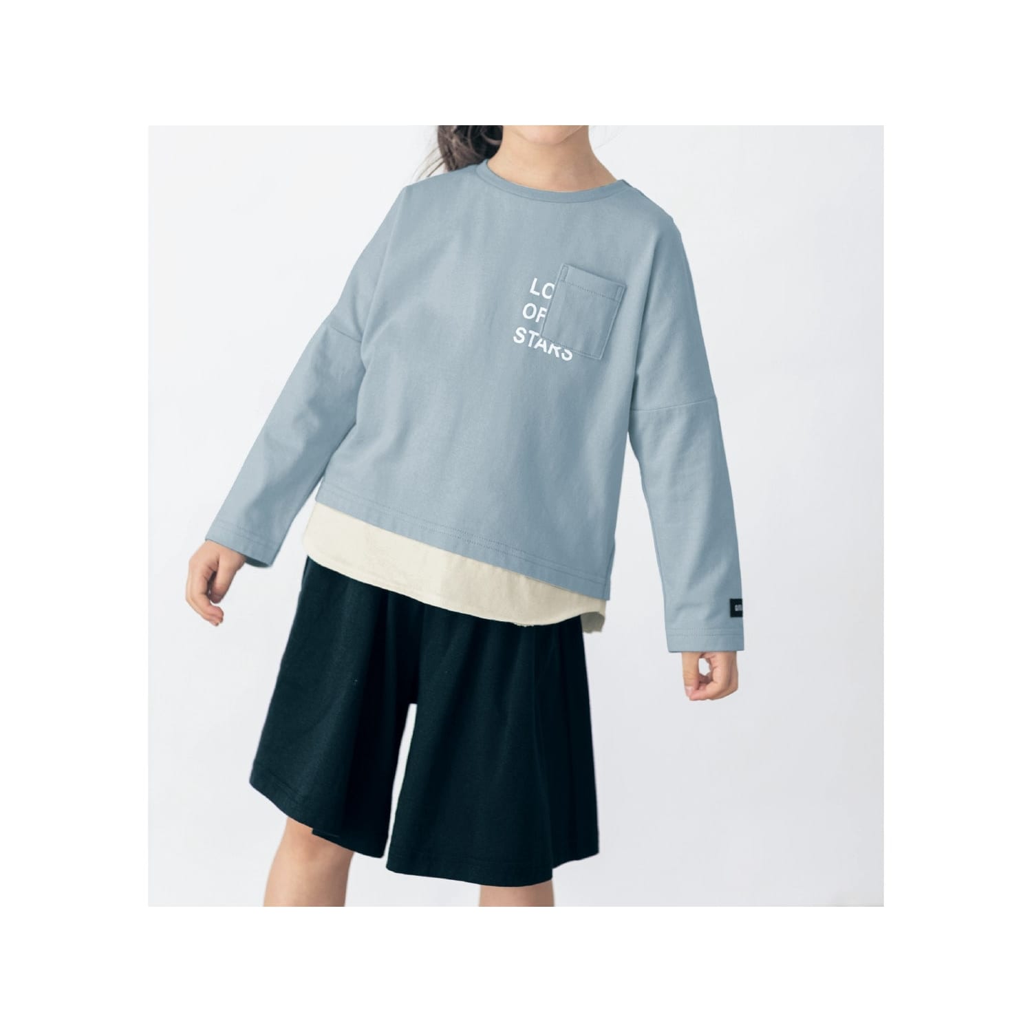 裾フェイクレイヤード長袖Ｔシャツ【子供服】【男の子】【女の子】の通販｜ベルメゾン(ジータ/GITA)｜通販のベルメゾンネット