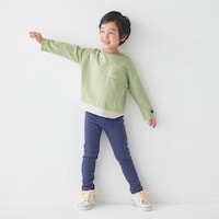 ペールグリーン／モデル身長108cm・110サイズ着用