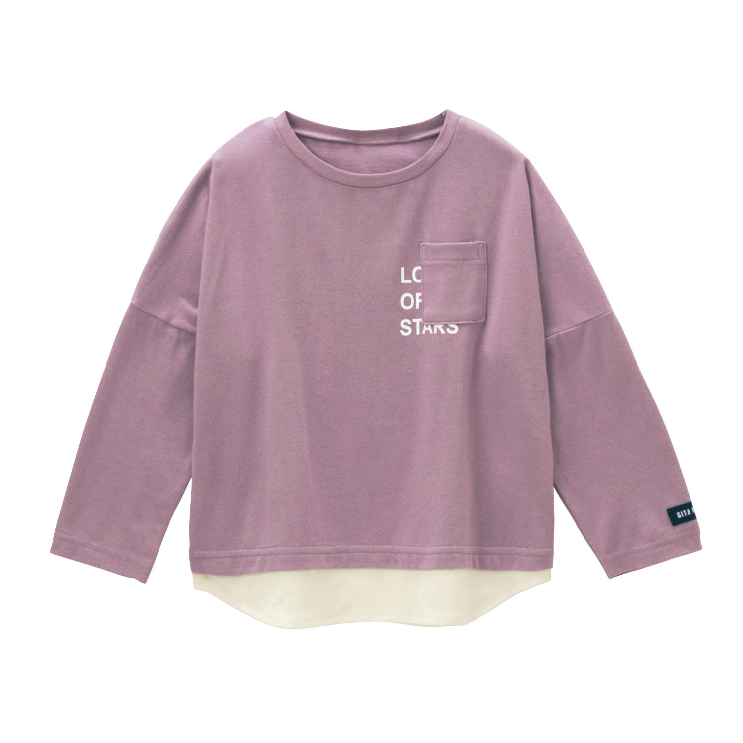 裾フェイクレイヤード長袖Ｔシャツ【子供服】【男の子】【女の子】の通販｜ベルメゾン(ジータ/GITA)｜通販のベルメゾンネット