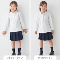 タイプ別着用比較／モデル身長111cm