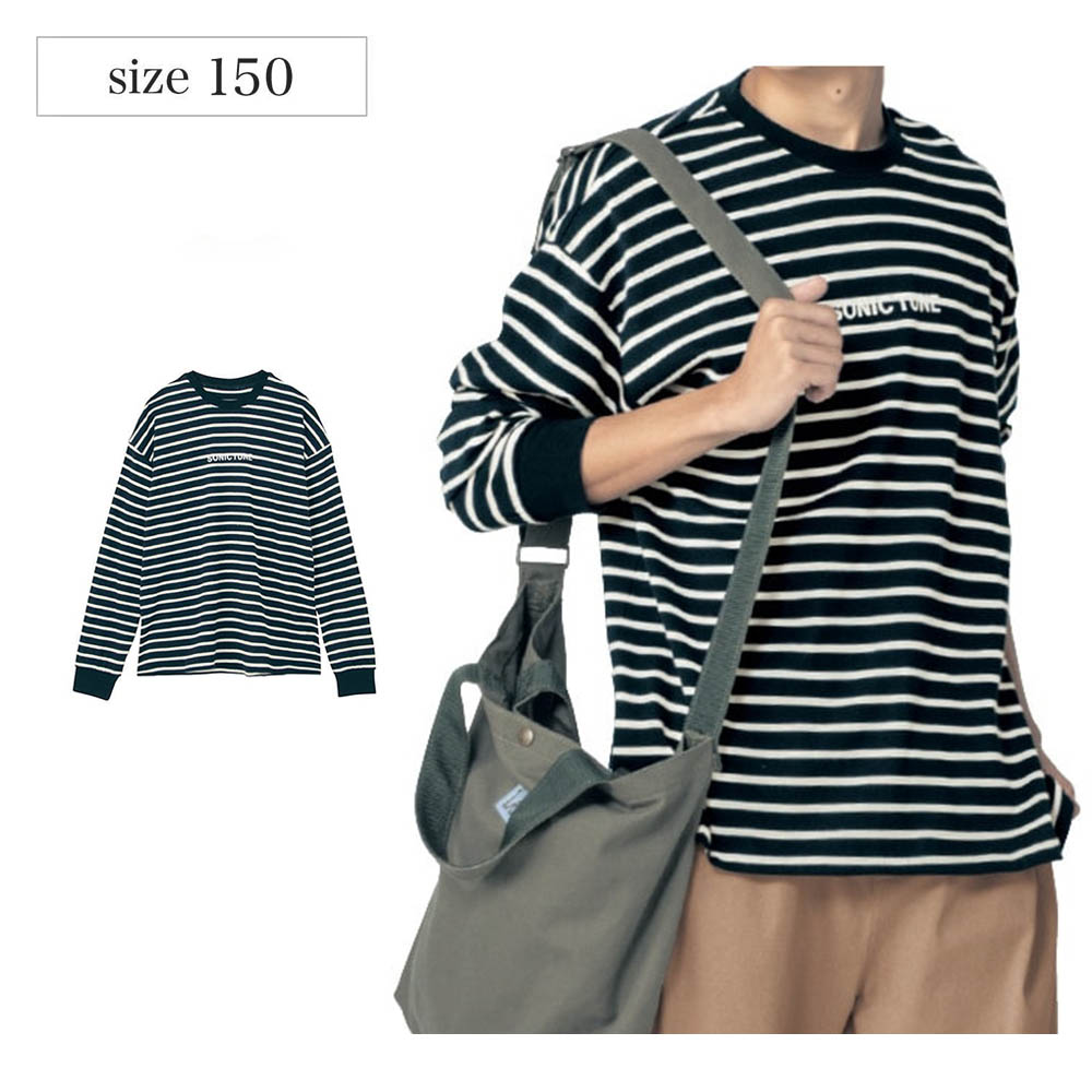 【ソニック チューン/SONIC TUNE】ロゴプリント長袖Tシャツ 【子供服】