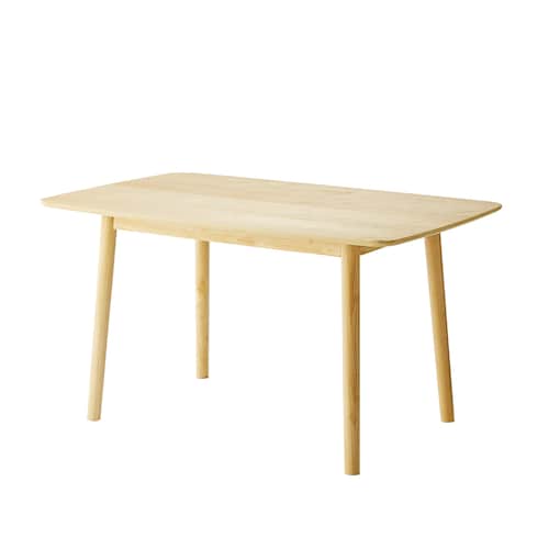 ダイニングソファーに合うバーチ材のダイニングテーブル ＜高さ60cm＞＜4人用＞