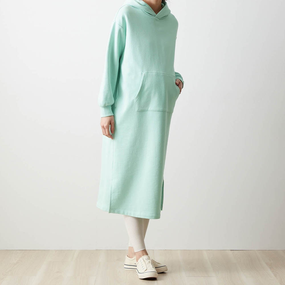 【ベルメゾン】産後授乳にも便利!マタニティサイズパーカワンピース 【産前・産後】