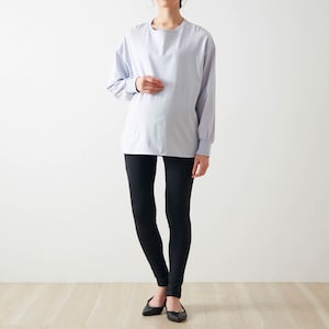 モデル身長163cm・マタニティMサイズ着用