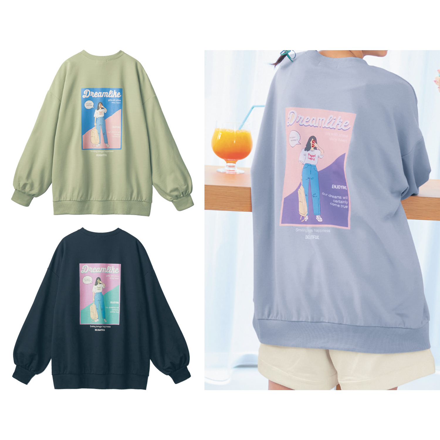 バックイラストプリントプルオーバー 子供服 女の子 の通販 ベルメゾン パペル ラピス Papel Lapiz 通販のベルメゾンネット バックイラストプリントプルオーバー 子供服 女の子 の通販 ベルメゾン パペル ラピス Papel Lapiz 通販のベルメゾンネット