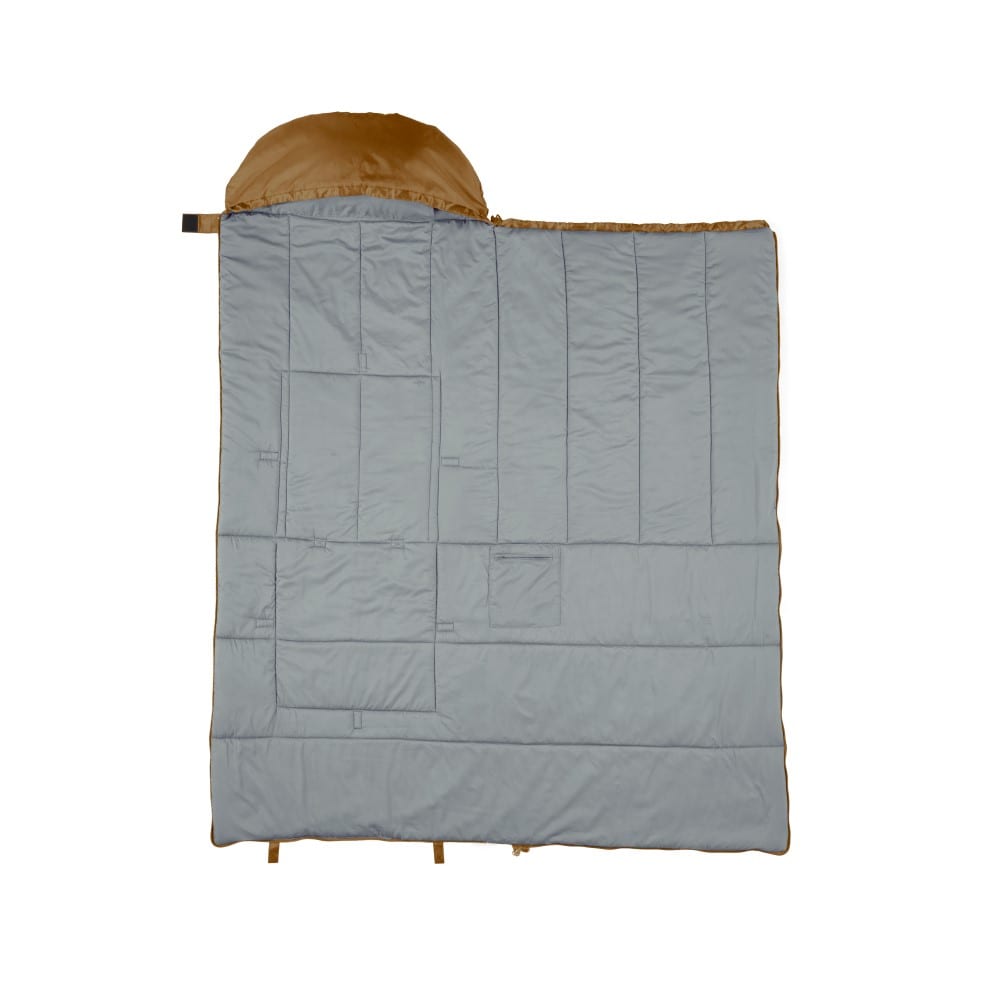 SONAENO × 2個セット クッション型 多機能寝袋 モカキャメル