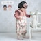 気分華やぐ肩フリル前開きカエルロンパース 【ベビー服 長袖】