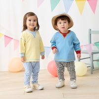 左）82cm・体重9.5kg・80、右）79cm・体重10.5kg・80