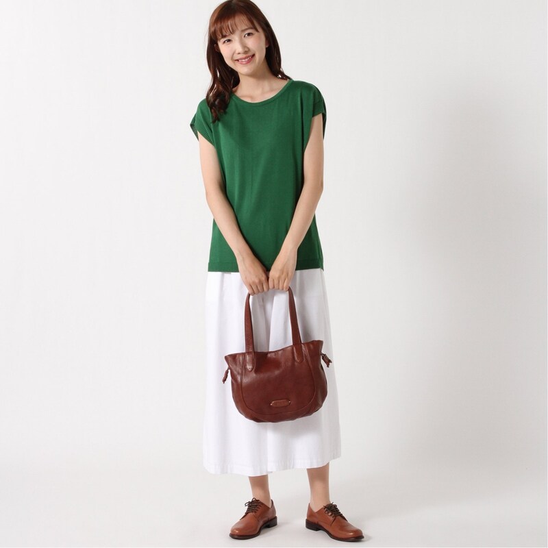 牛革巾着トートバッグ［日本製］／「ナフカ」シリーズ（トートバッグ  