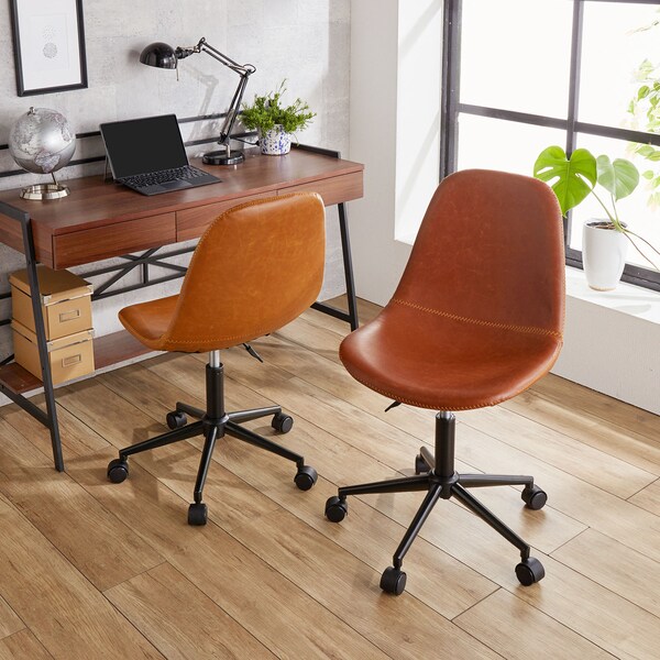 【ベルメゾン】合皮のワークチェア