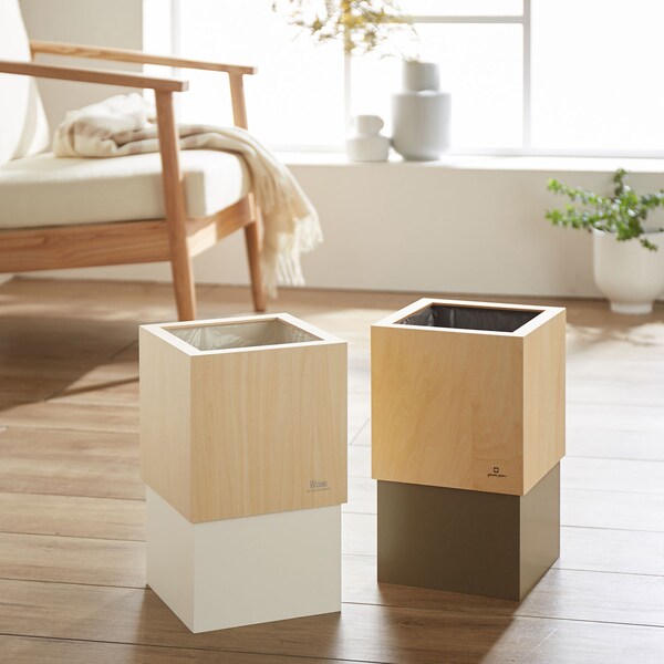 【ヤマト工芸】インテリアに馴染むダストボックス