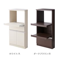 スライド棚付き