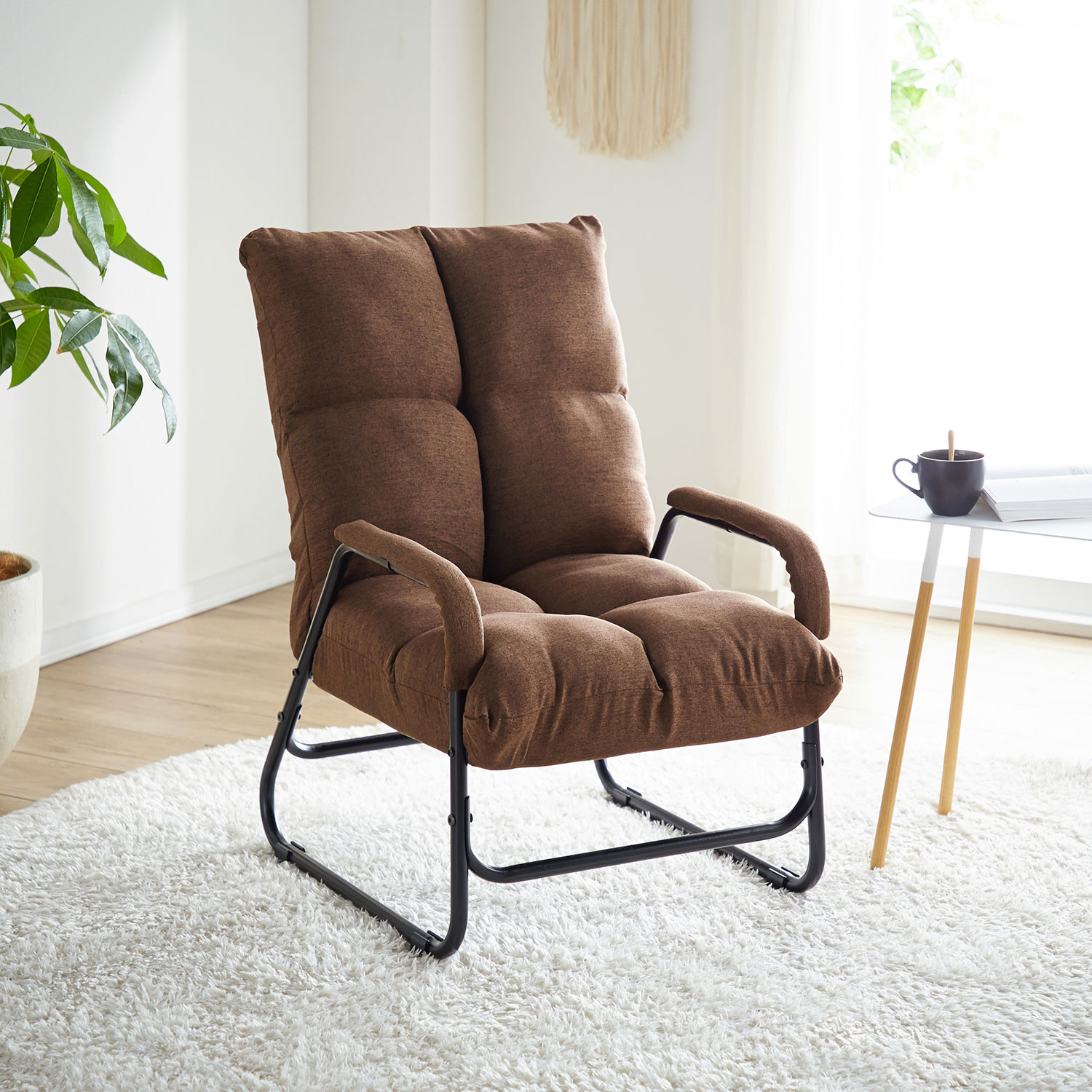 【ベルメゾン】座りやすいリクライニング高座椅子 【ベルメゾン】座りやすいリクライニング高座椅子