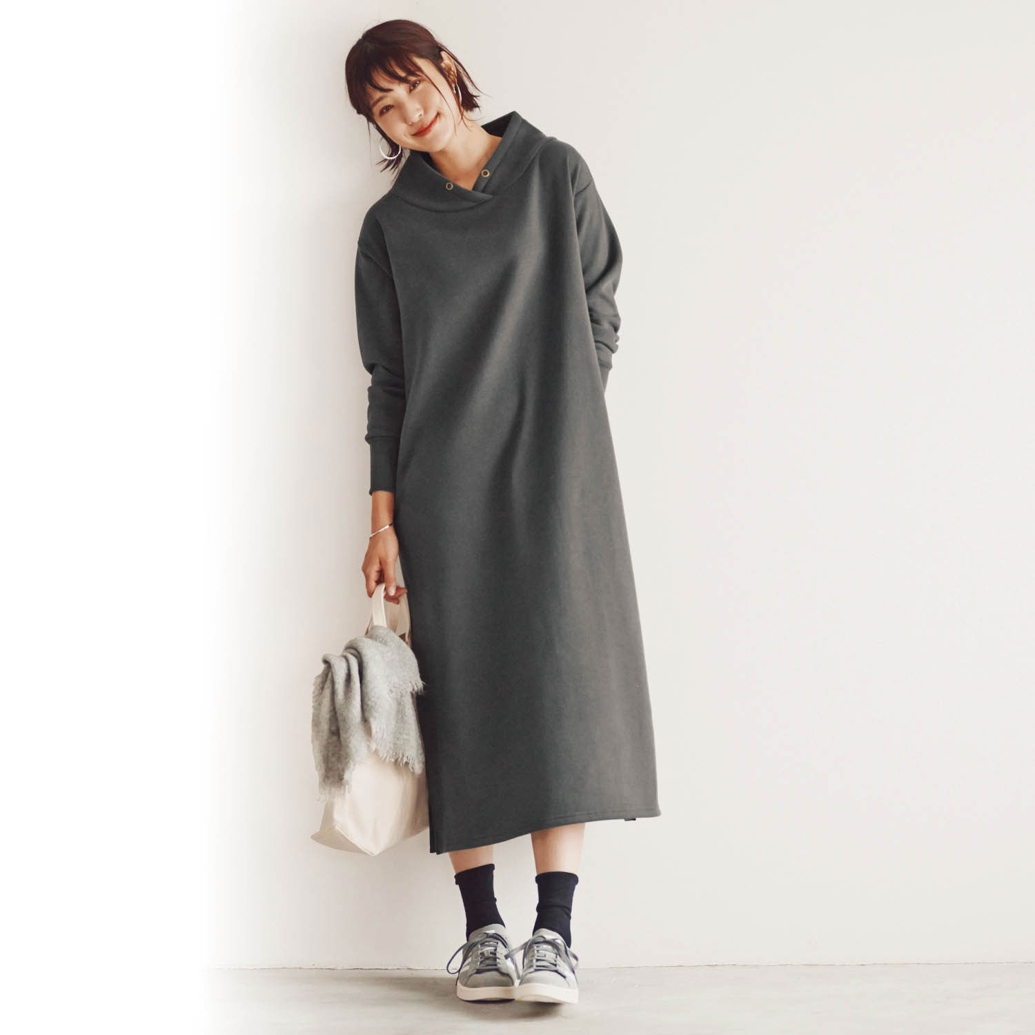ふっくら綿混裏起毛パーカ風ロングワンピース 部屋着 ワンマイルにも イットマイセルフ It Myself 通販のベルメゾンネット ふっくら綿混裏起毛パーカ風ロングワンピース 部屋着 ワンマイルにも イットマイセルフ It Myself 通販のベルメゾンネット