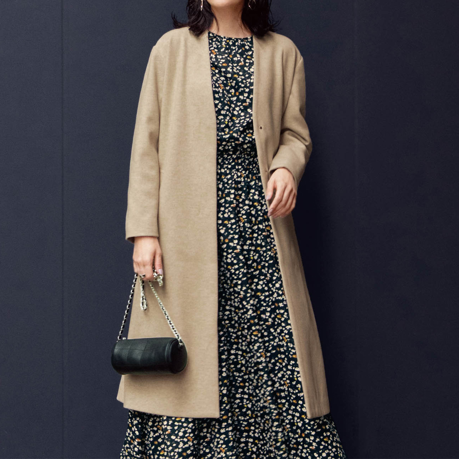 重ね着しやすいウール調コート 洗濯機ok スタイルノート Stylenote 通販のベルメゾンネット 重ね着しやすいウール調コート 洗濯機ok スタイルノート Stylenote 通販のベルメゾンネット