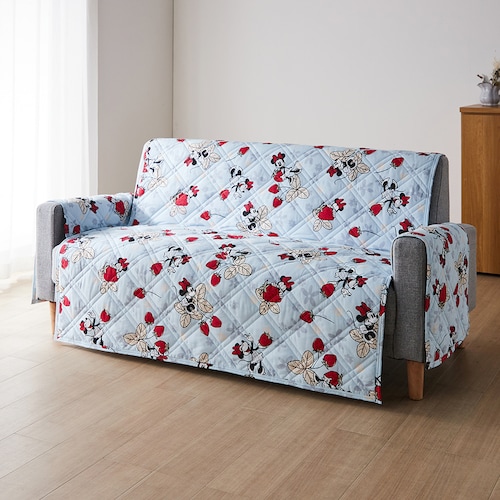 綿混肘掛け付きソファーカバー（選べるキャラクター）