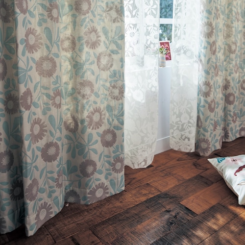 カーテン かわいいの通販 通販のベルメゾンネット