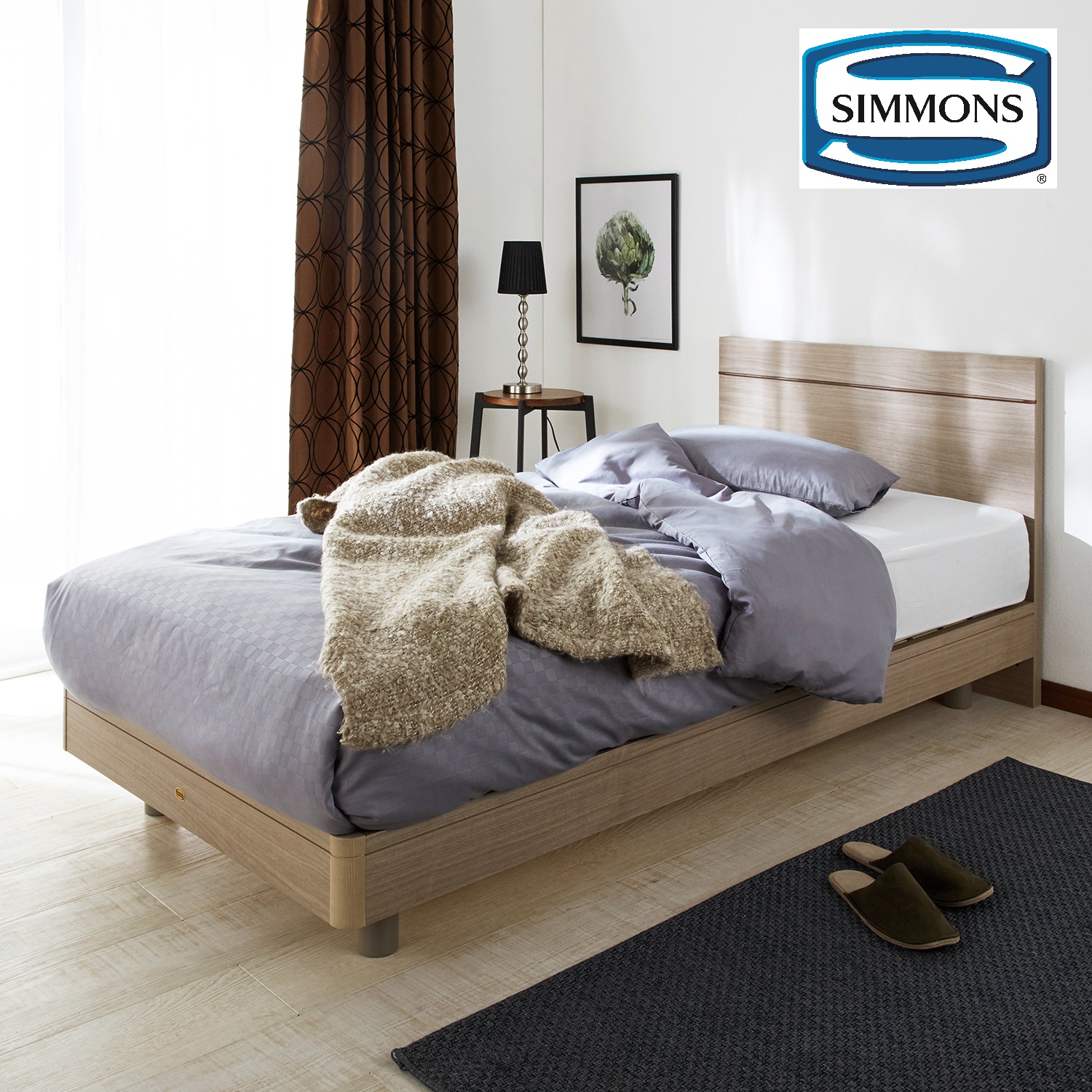 【シモンズ/Simmons】シンプルベッド(フラット2)
