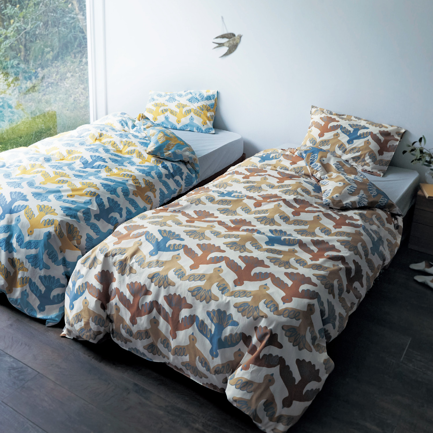 北欧デザインの綿素材を使ったリバーシブル掛け布団カバー フィンレイソン Finlayson 通販のベルメゾンネット 北欧デザインの綿素材を使ったリバーシブル掛け布団カバー フィンレイソン Finlayson 通販のベルメゾンネット